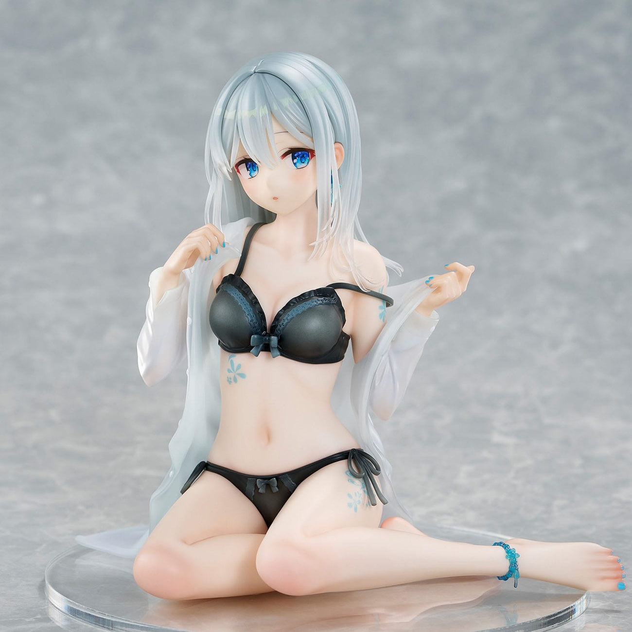 Produktbild Original Character PVC Statue 1/7 Silver-Haired Girl Sky Blue Morning Special Outfit Ver. by Fuumi Illustration 16 cm