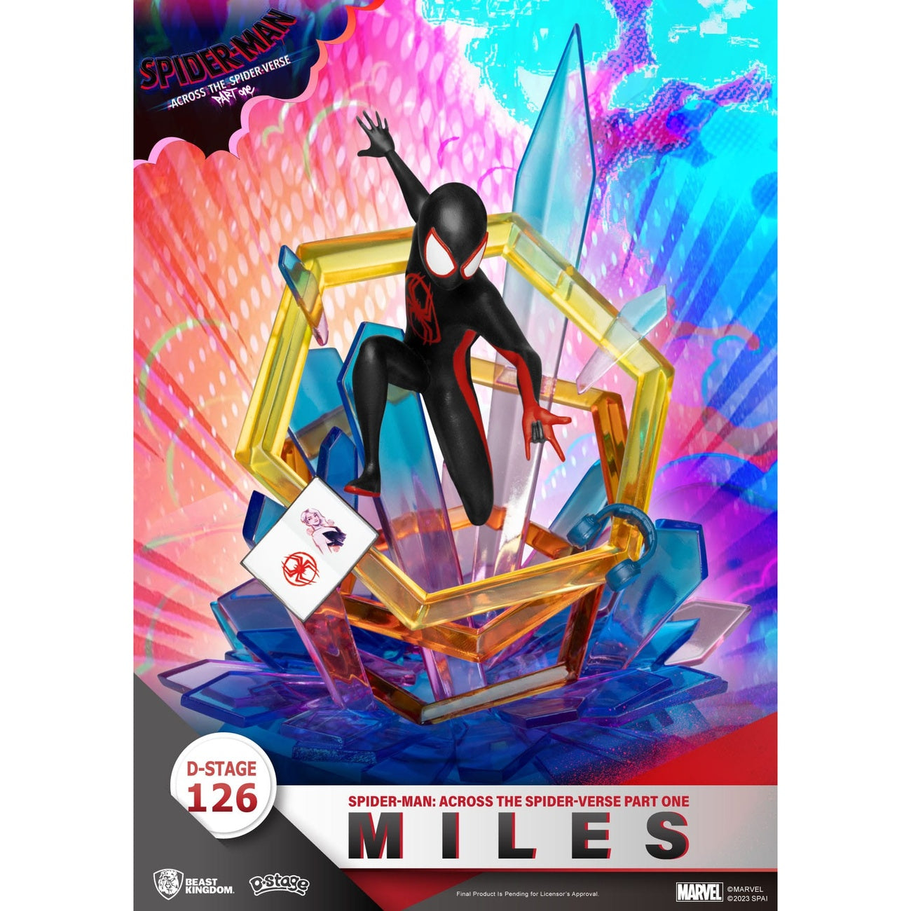 Produktbild Marvel D-Stage PVC Diorama Spider-Man: Across the Spider-Verse Part One-Miles 15 cm
