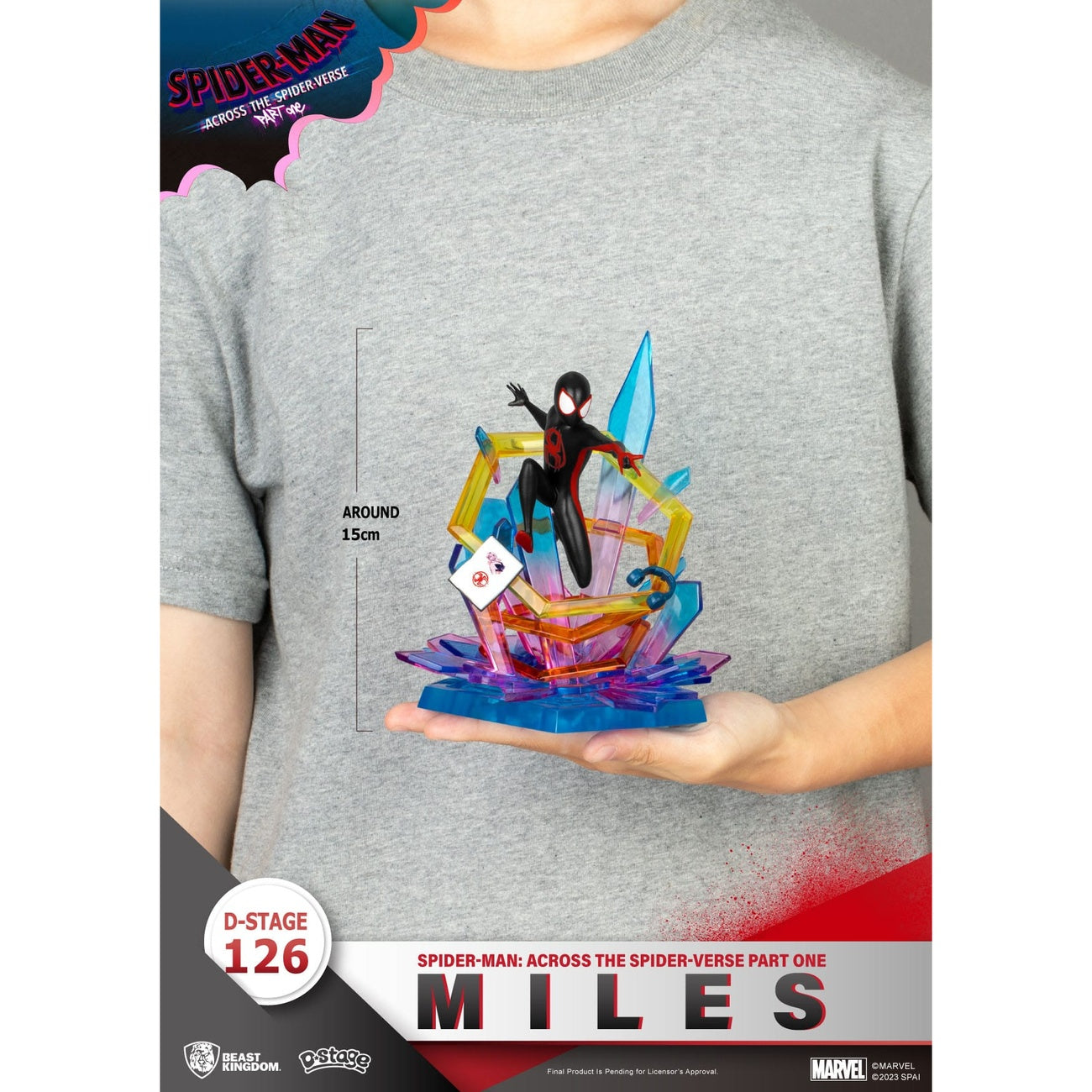 Produktbild Marvel D-Stage PVC Diorama Spider-Man: Across the Spider-Verse Part One-Miles 15 cm