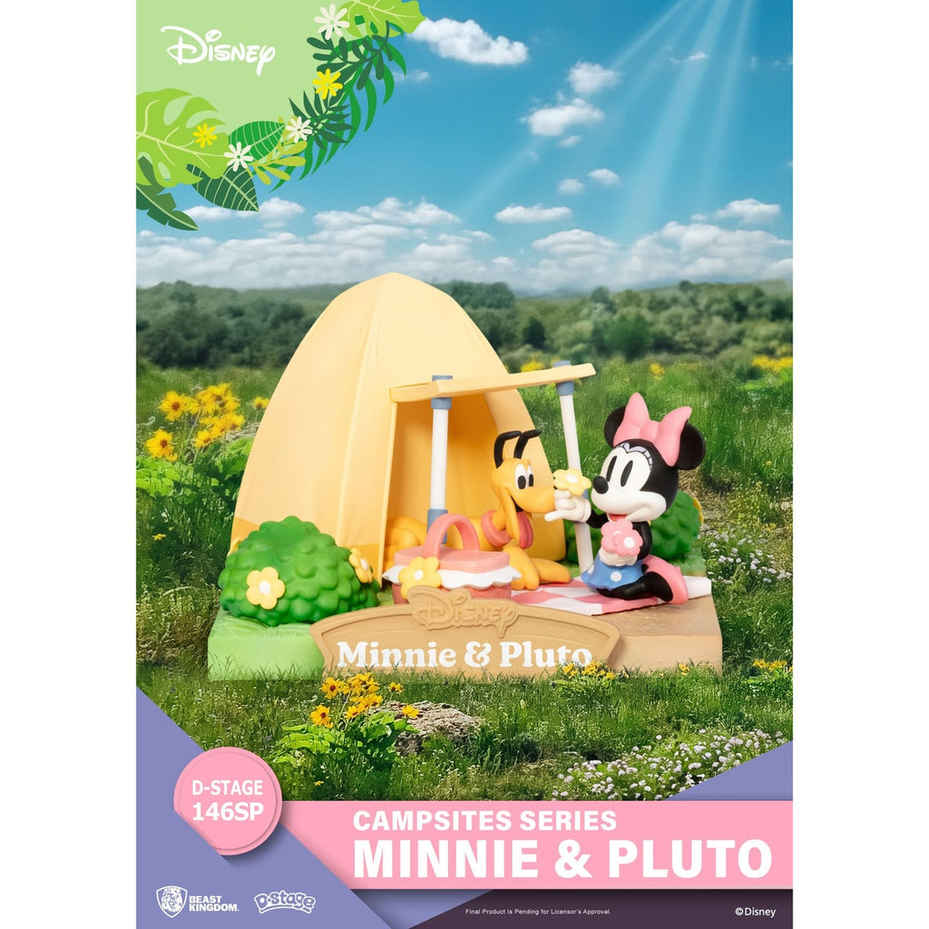 Produktbild Disney D-Stage Campsite Series PVC Diorama Mini & Pluto Special Edition 10 cm