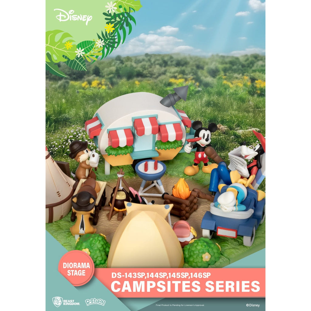 Produktbild Disney D-Stage Campsite Series PVC Diorama Mini & Pluto Special Edition 10 cm