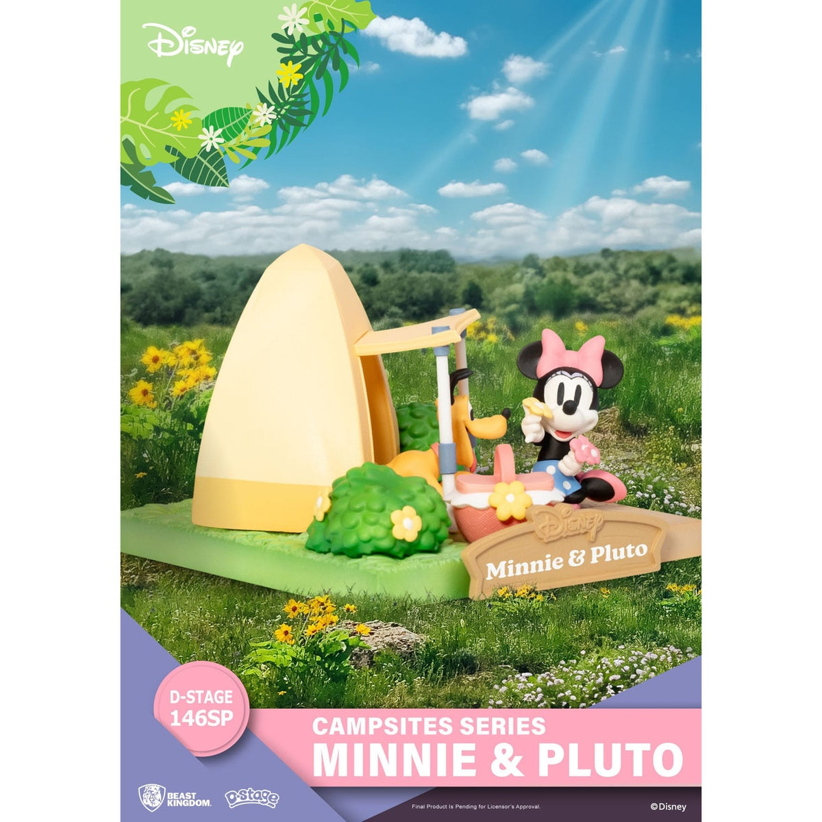 Produktbild Disney D-Stage Campsite Series PVC Diorama Mini & Pluto Special Edition 10 cm