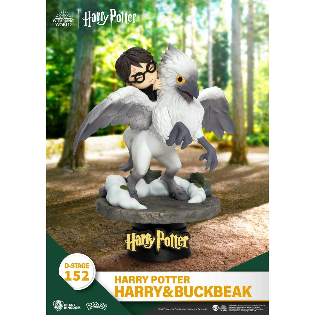 Produktbild Harry Potter D-Stage PVC Diorama Harry & Buckbeak 16 cm