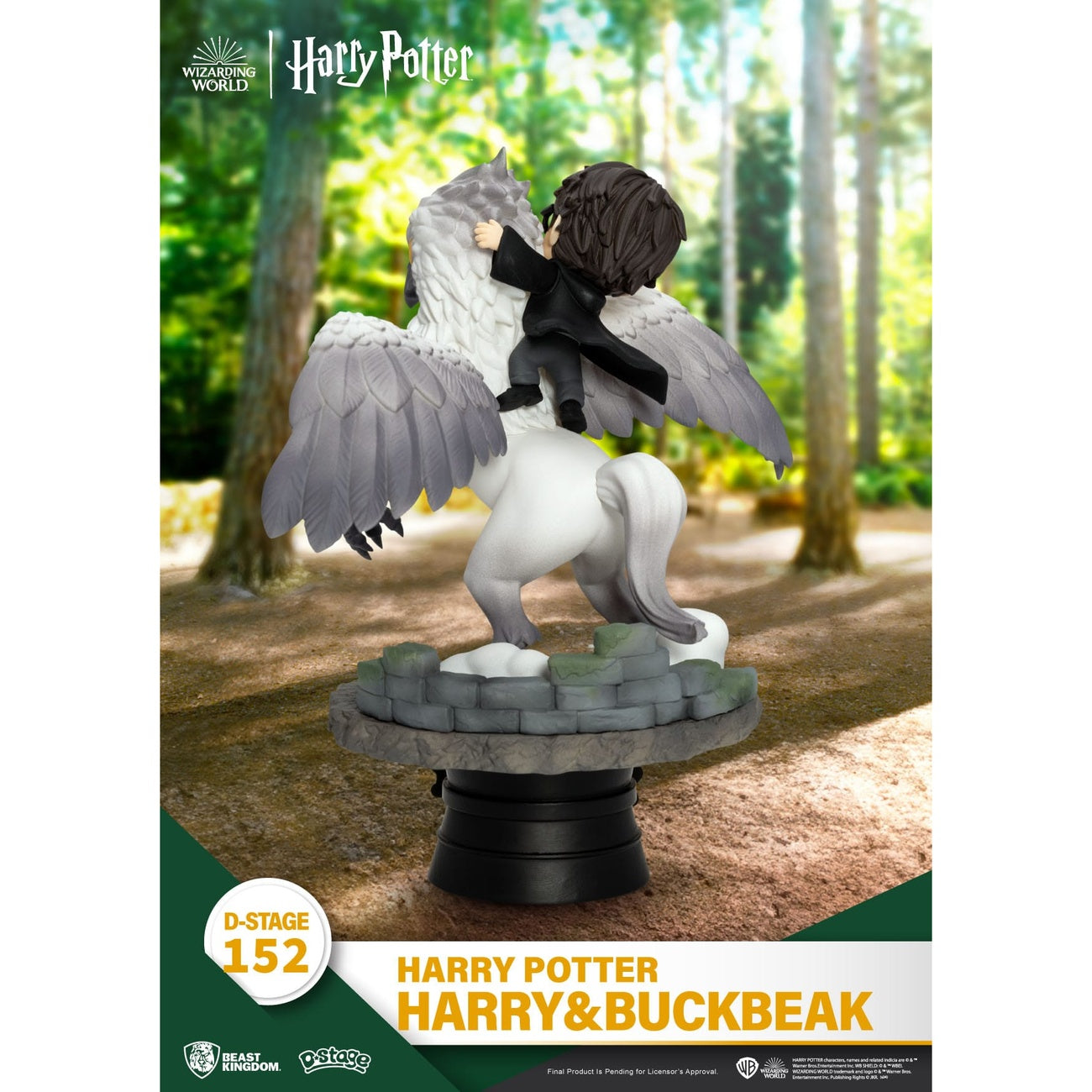 Produktbild Harry Potter D-Stage PVC Diorama Harry & Buckbeak 16 cm