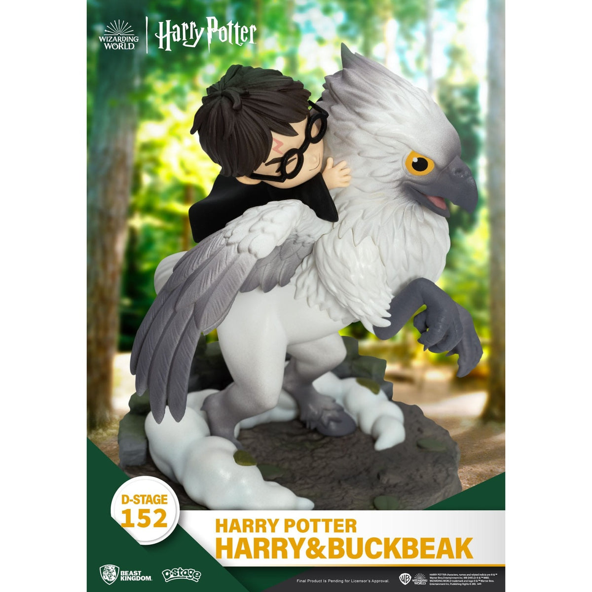 Produktbild Harry Potter D-Stage PVC Diorama Harry & Buckbeak 16 cm