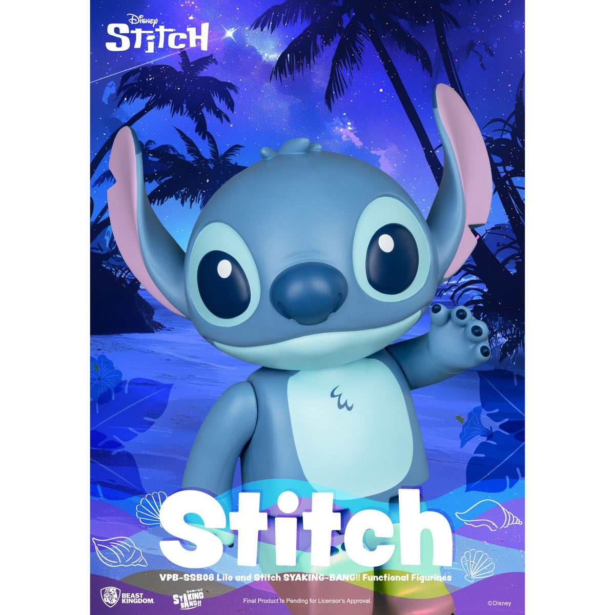 Product image Lilo & Stitch Syaking Bang Vinyl Money Box Stitch 30 cm