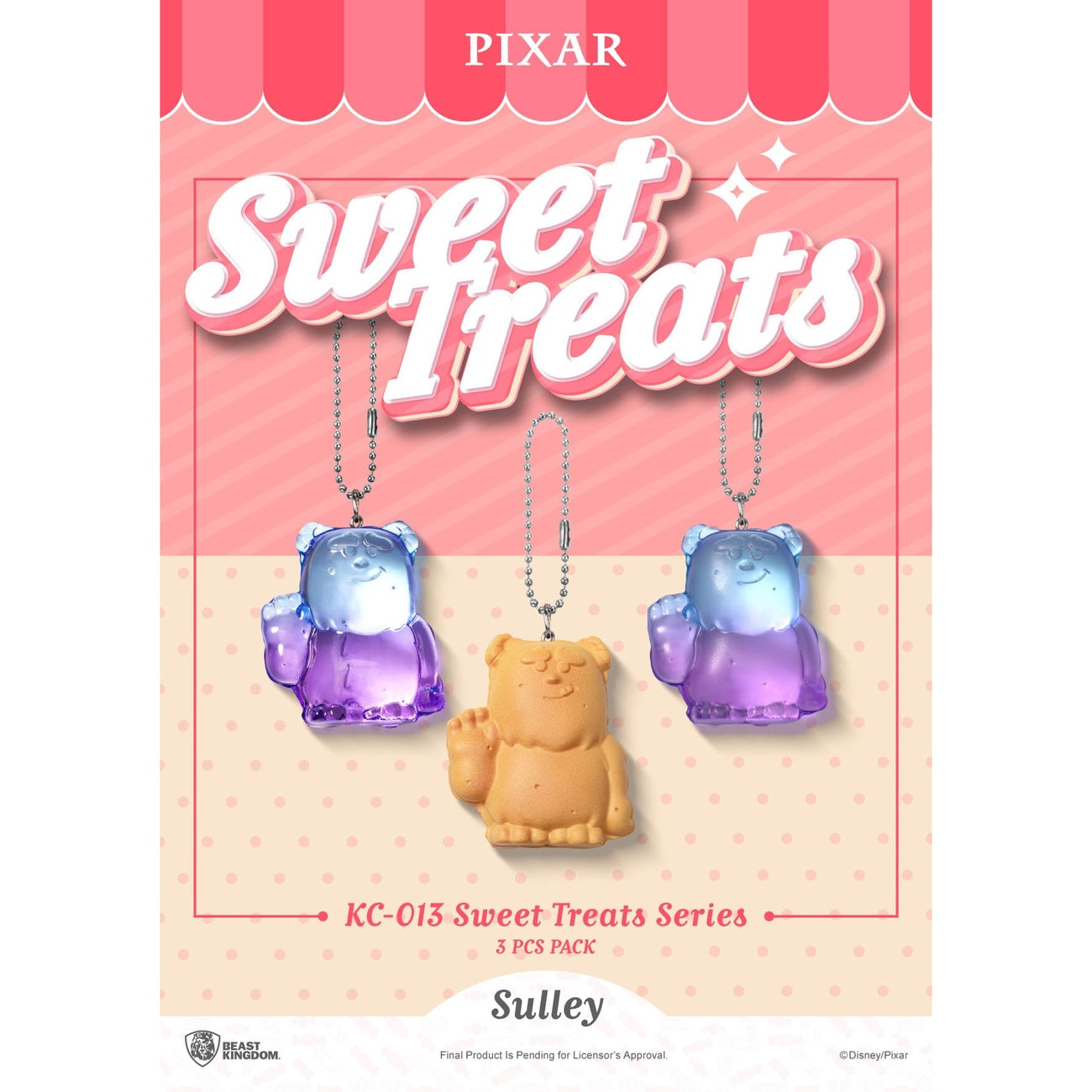 Product image Pixar Sweet Treats Series Keyring 3-Pack 4 cm
