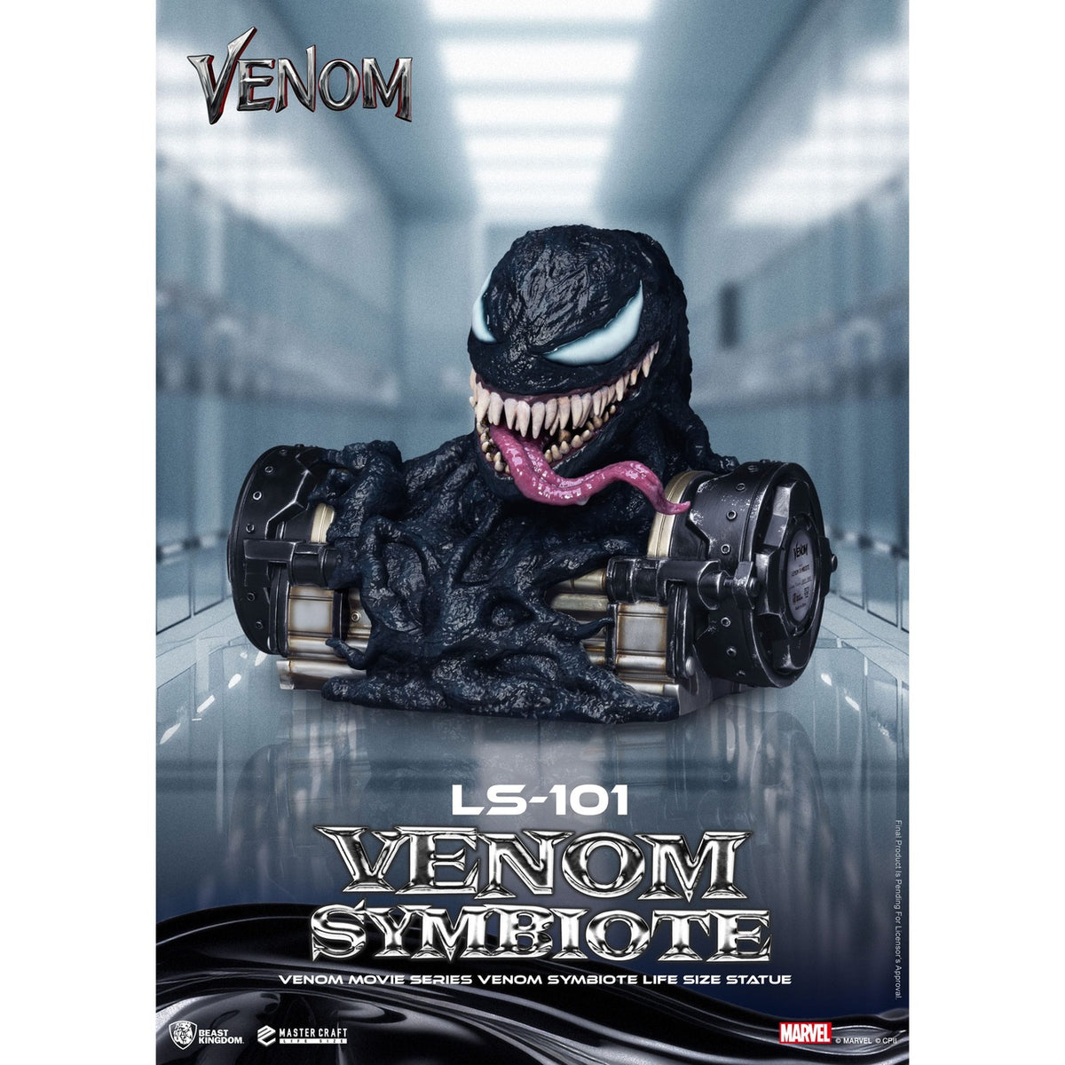 Produktbild Venom Movie Series Life-Size Statue Venom Symbiote 24 cm