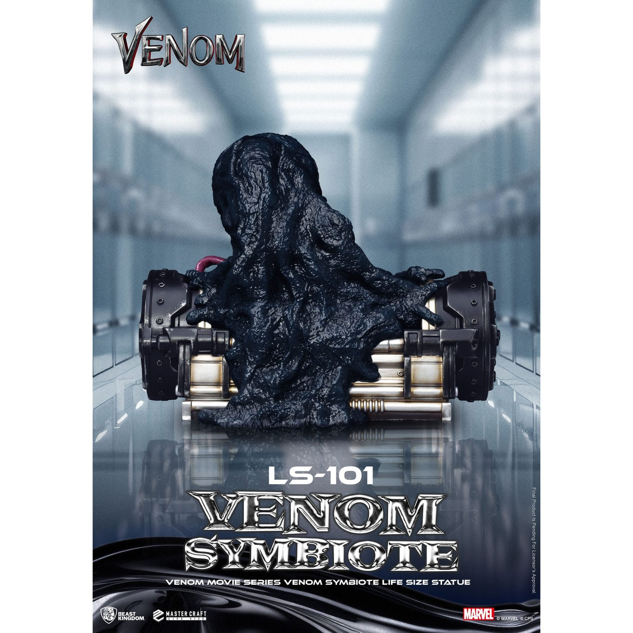 Produktbild Venom Movie Series Life-Size Statue Venom Symbiote 24 cm