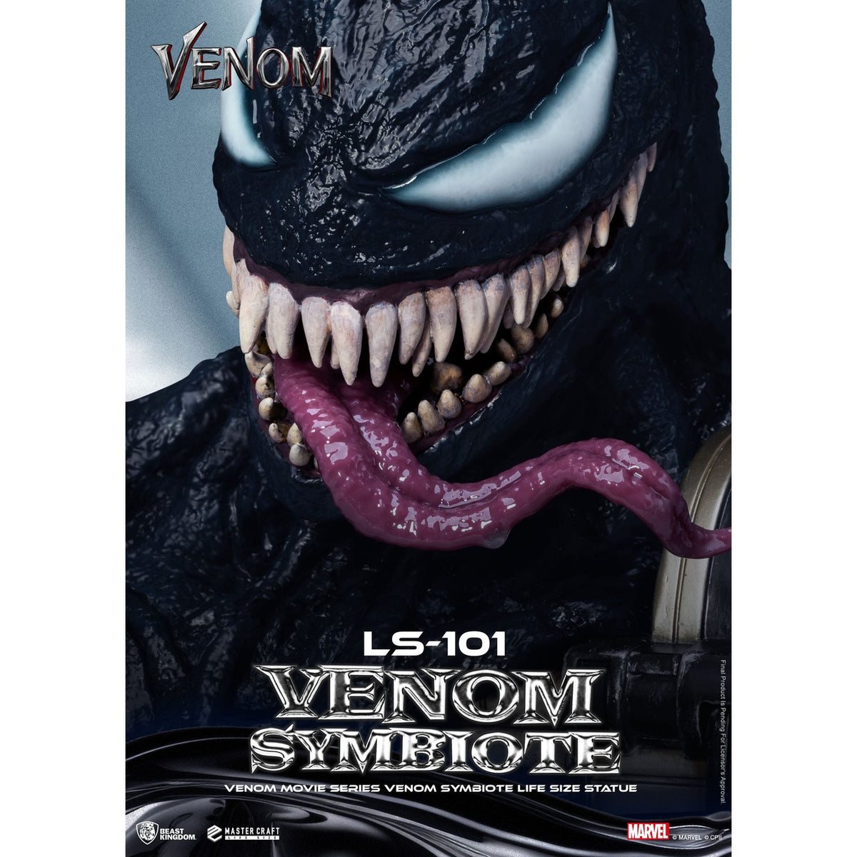 Produktbild Venom Movie Series Life-Size Statue Venom Symbiote 24 cm