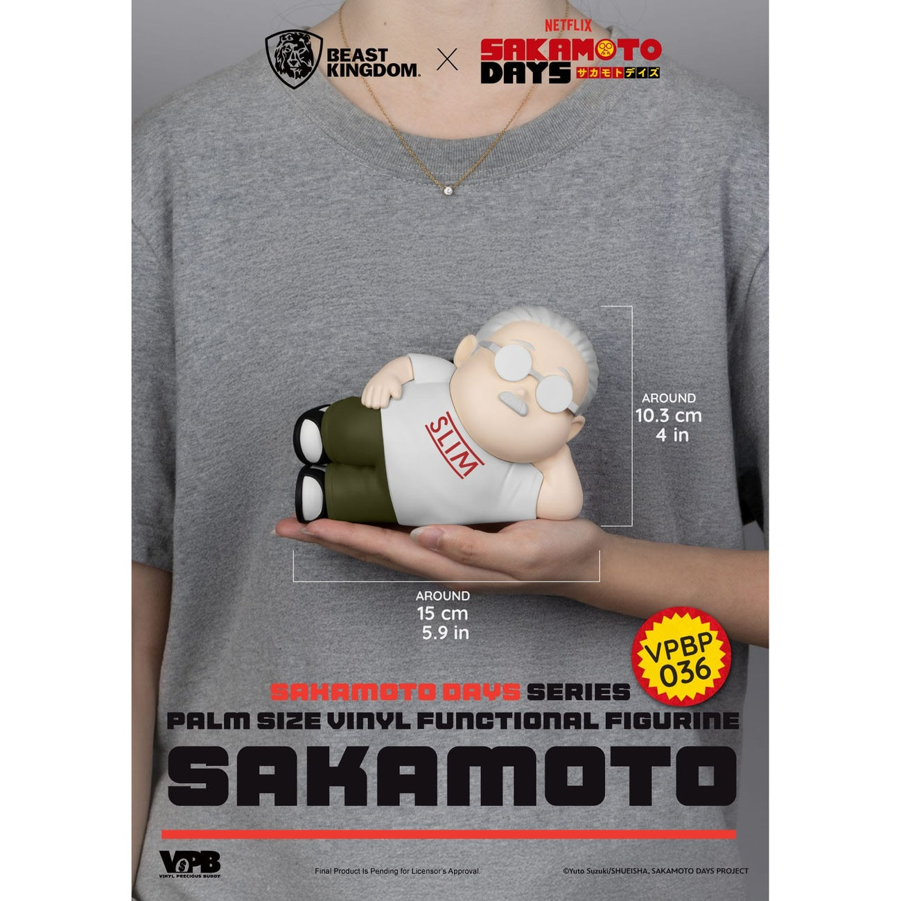 Produktbild Sakamoto Days Piggy Vinyl Spardose Taro Sakamoto 14 cm