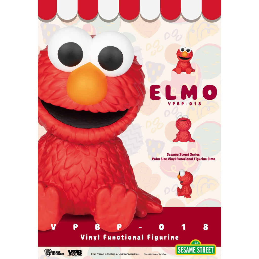 Produktbild Sesamstraße Piggy Vinyl Spardose Elmo 12 cm