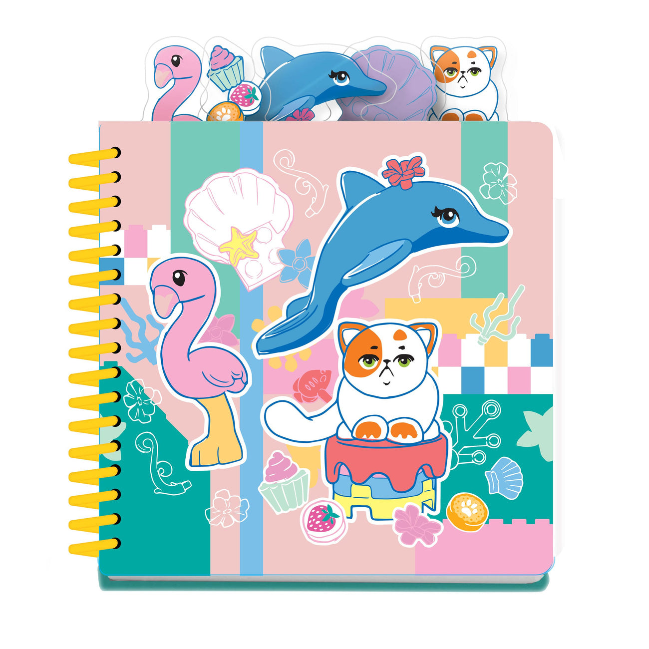 Produktbild LEGO Friends Tab-Notizbuch