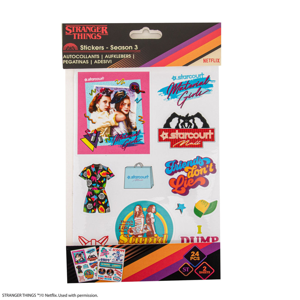 Produktbild Stranger Things Sticker Pack Season 3
