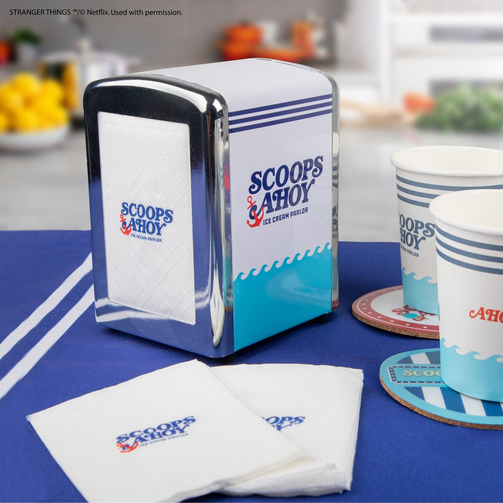 Produktbild Stranger Things Serviettenhalter-Set Scoops Ahoy