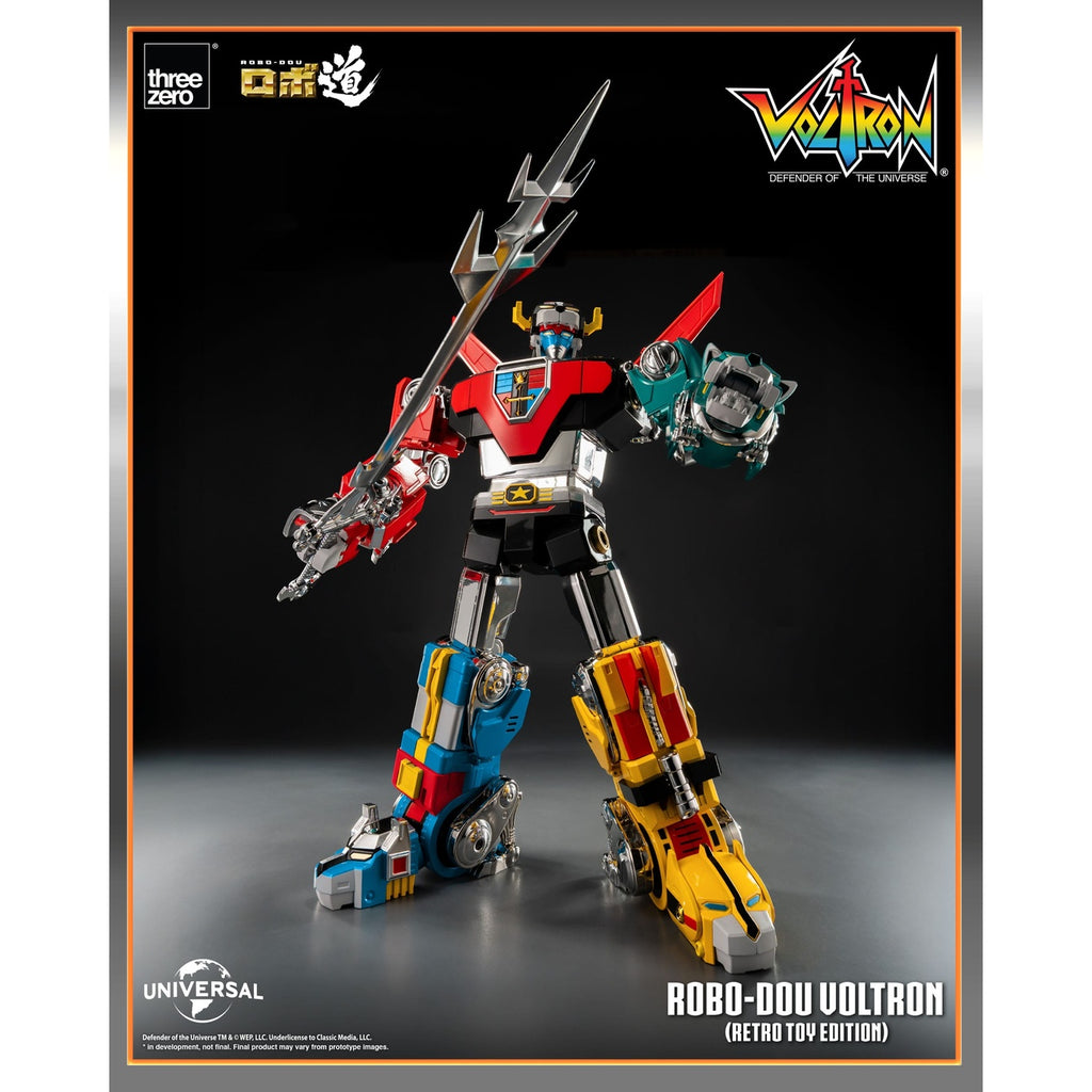 Product image Voltron: Defender of the Universe Robo-Dou Action Figure Voltron Retro Toy Edition 27 cm