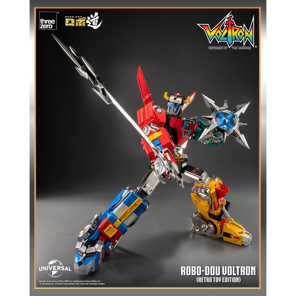 Product image Voltron: Defender of the Universe Robo-Dou Action Figure Voltron Retro Toy Edition 27 cm