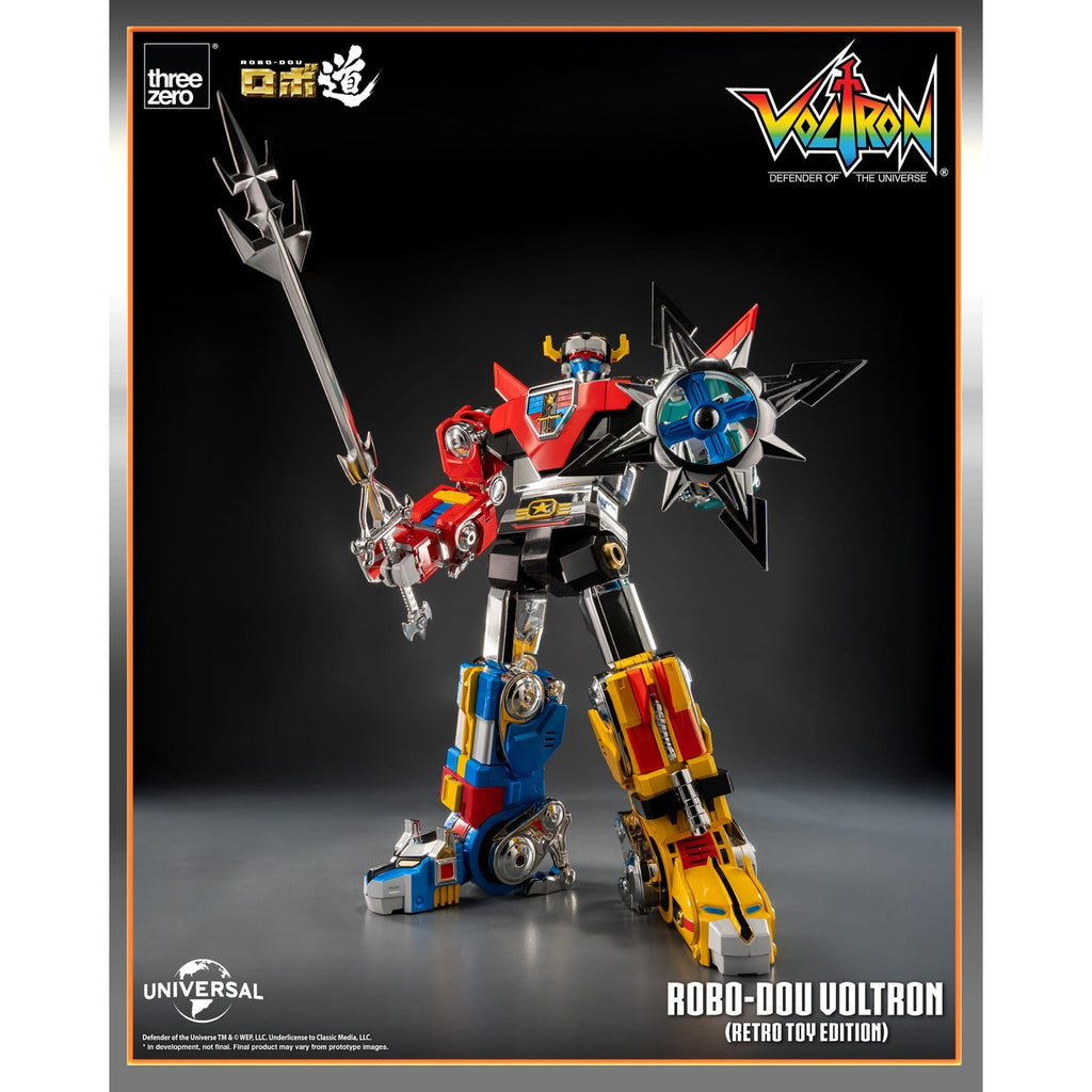 Product image Voltron: Defender of the Universe Robo-Dou Action Figure Voltron Retro Toy Edition 27 cm