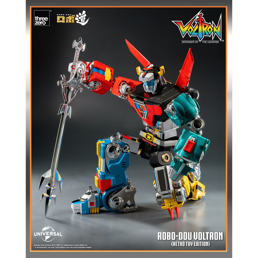 Product image Voltron: Defender of the Universe Robo-Dou Action Figure Voltron Retro Toy Edition 27 cm