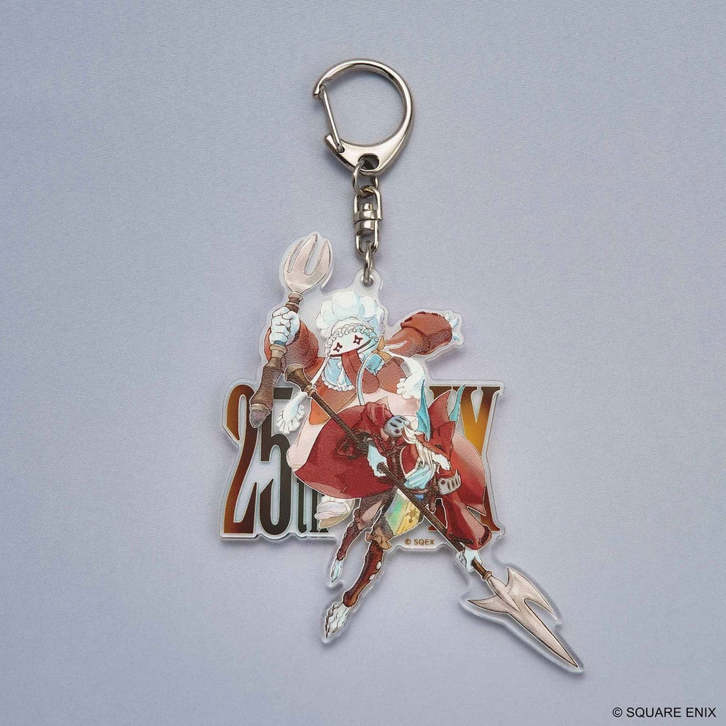 Final Fantasy IX Acryl-Schlüsselanhänger 25th Anniversary Quina & Freya