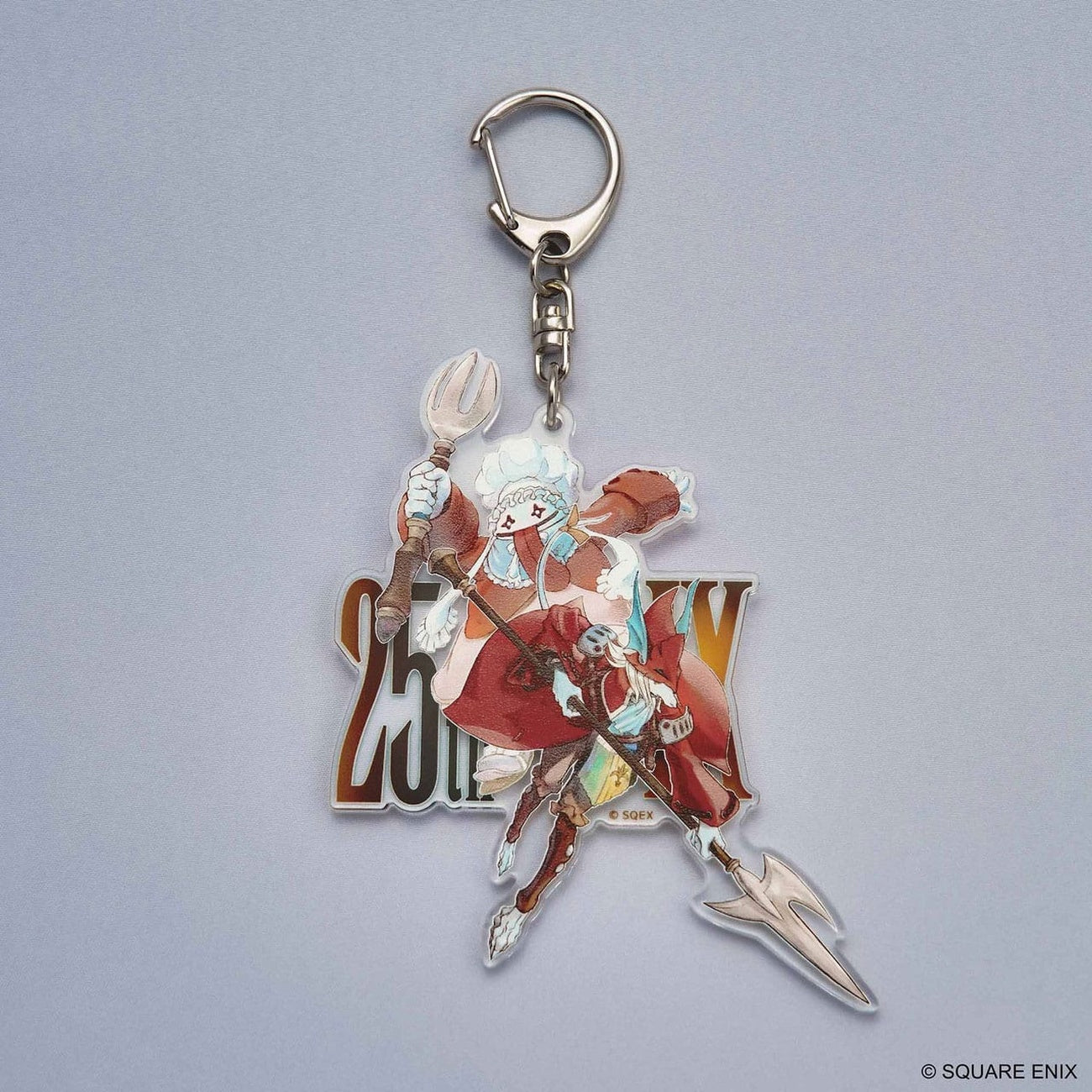 Produktbild Final Fantasy IX Acryl-Schlüsselanhänger 25th Anniversary Quina & Freya