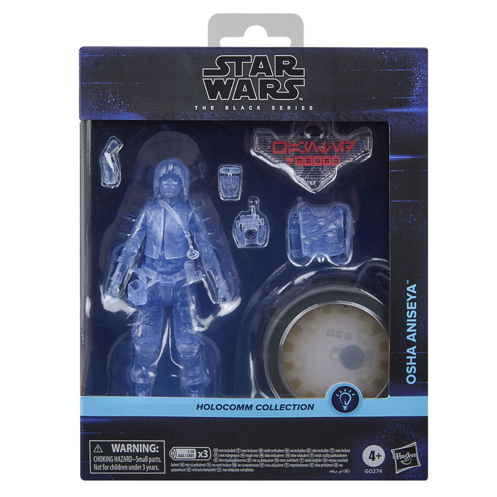 Product image Star Wars Black Series Holocomm Collection Action Figure Osha Aniseya 15 cm