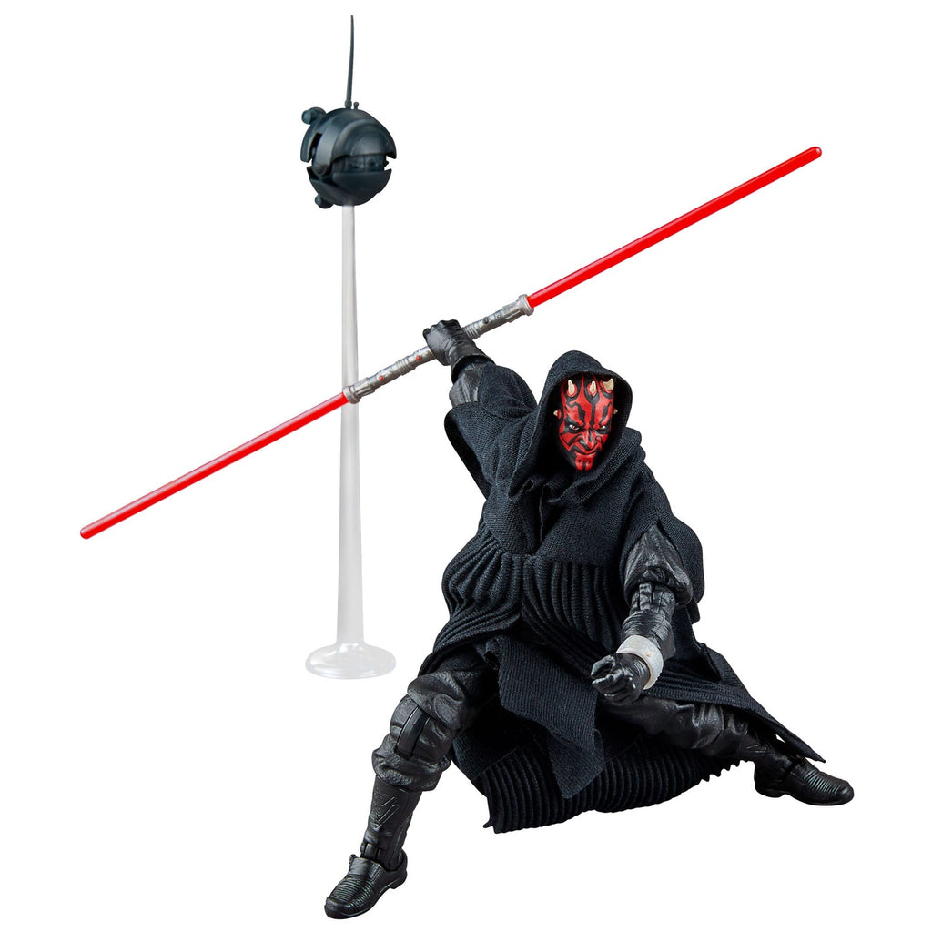 Produktbild Star Wars Episode I Black Series Fahrzeug mit Actionfigur Darth Maul & Sith Speeder 25th Anniversary