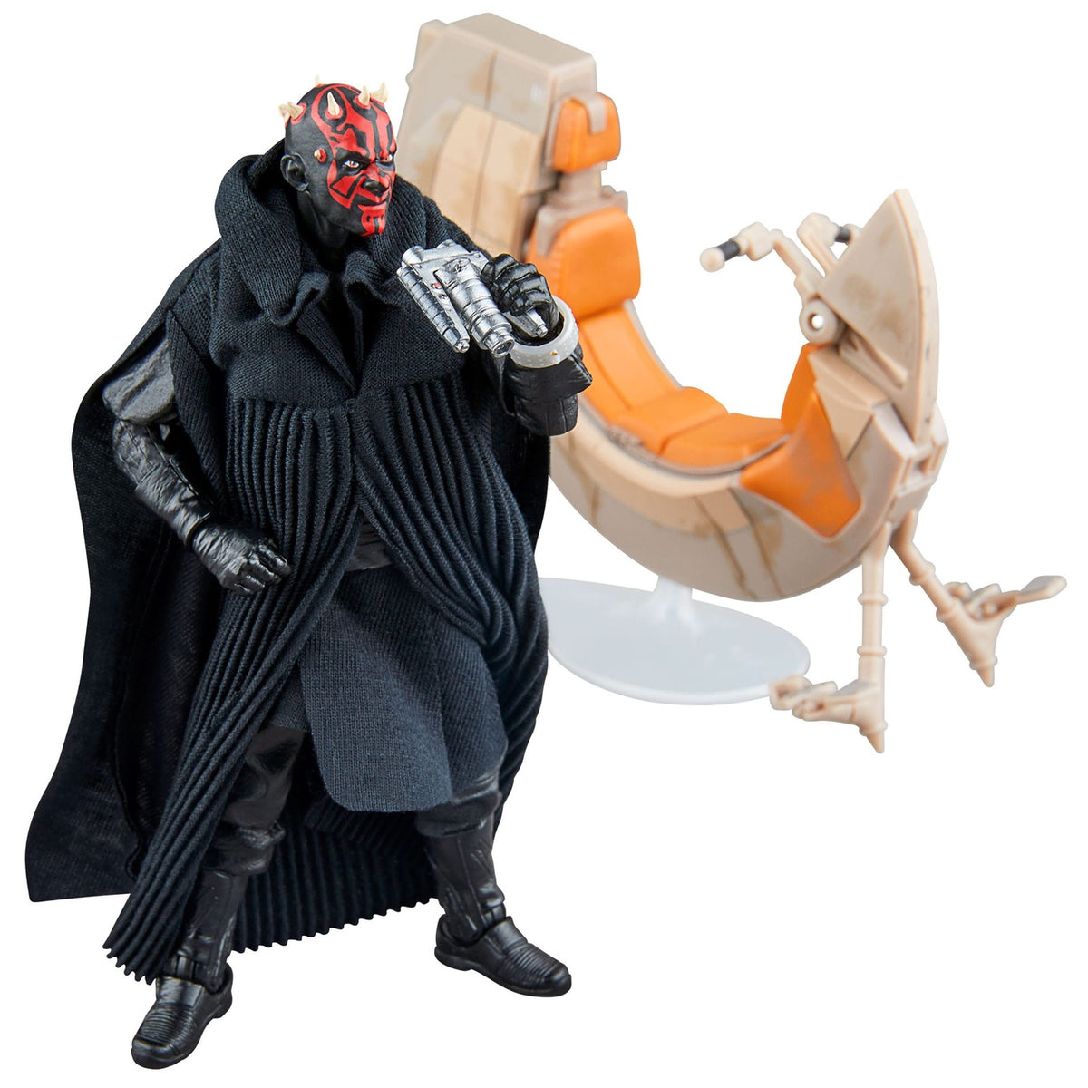 Produktbild Star Wars Episode I Black Series Fahrzeug mit Actionfigur Darth Maul & Sith Speeder 25th Anniversary