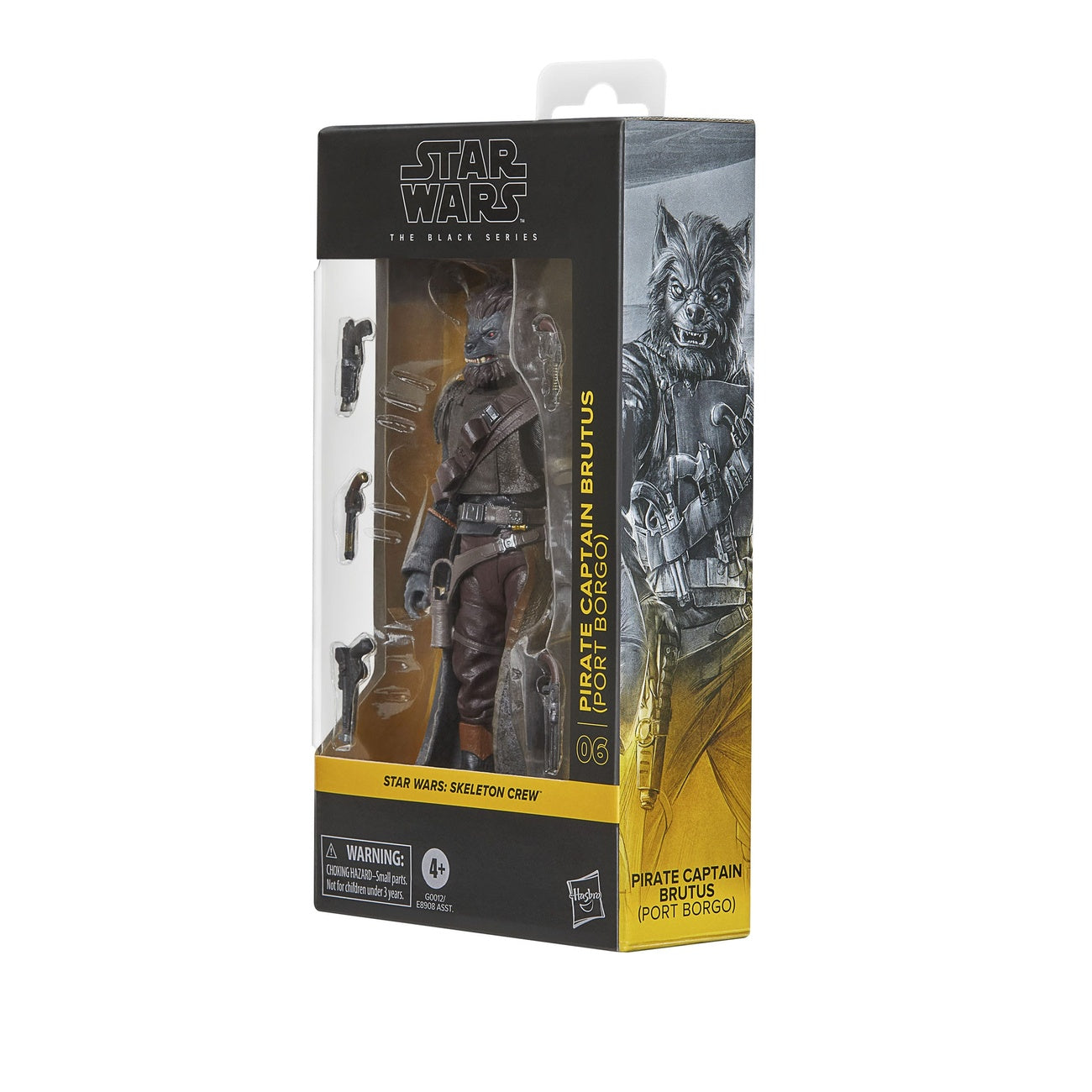 Produktbild Star Wars: Skeleton Crew Black Series Actionfigur Pirate Capitaine Brutus (Port Borgo) 15 cm