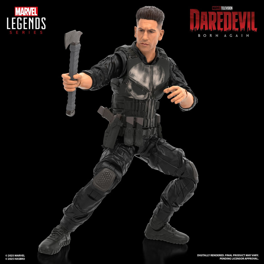 Produktbild Daredevil: Born Again Marvel Legends Actionfigur Punisher 15 cm