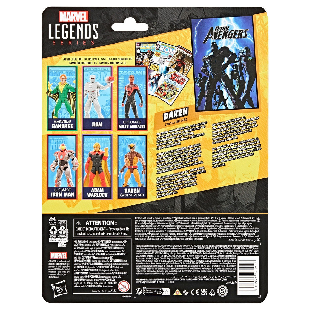 Produktbild Dark Avengers Marvel Legends Actionfigur Daken (Wolverine) 15 cm