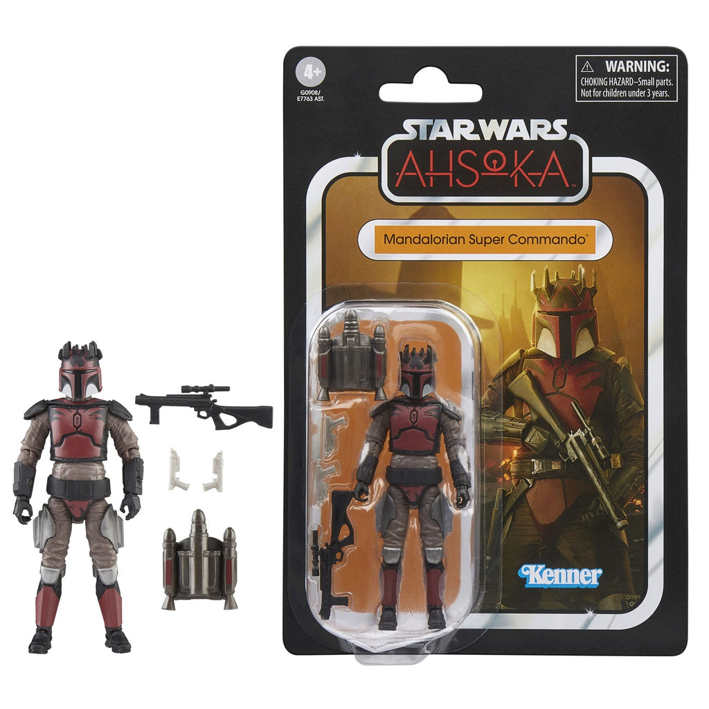 Produktbild Star Wars: Ahsoka Vintage Collection Actionfigur Mandalorian Super Commando 10 cm