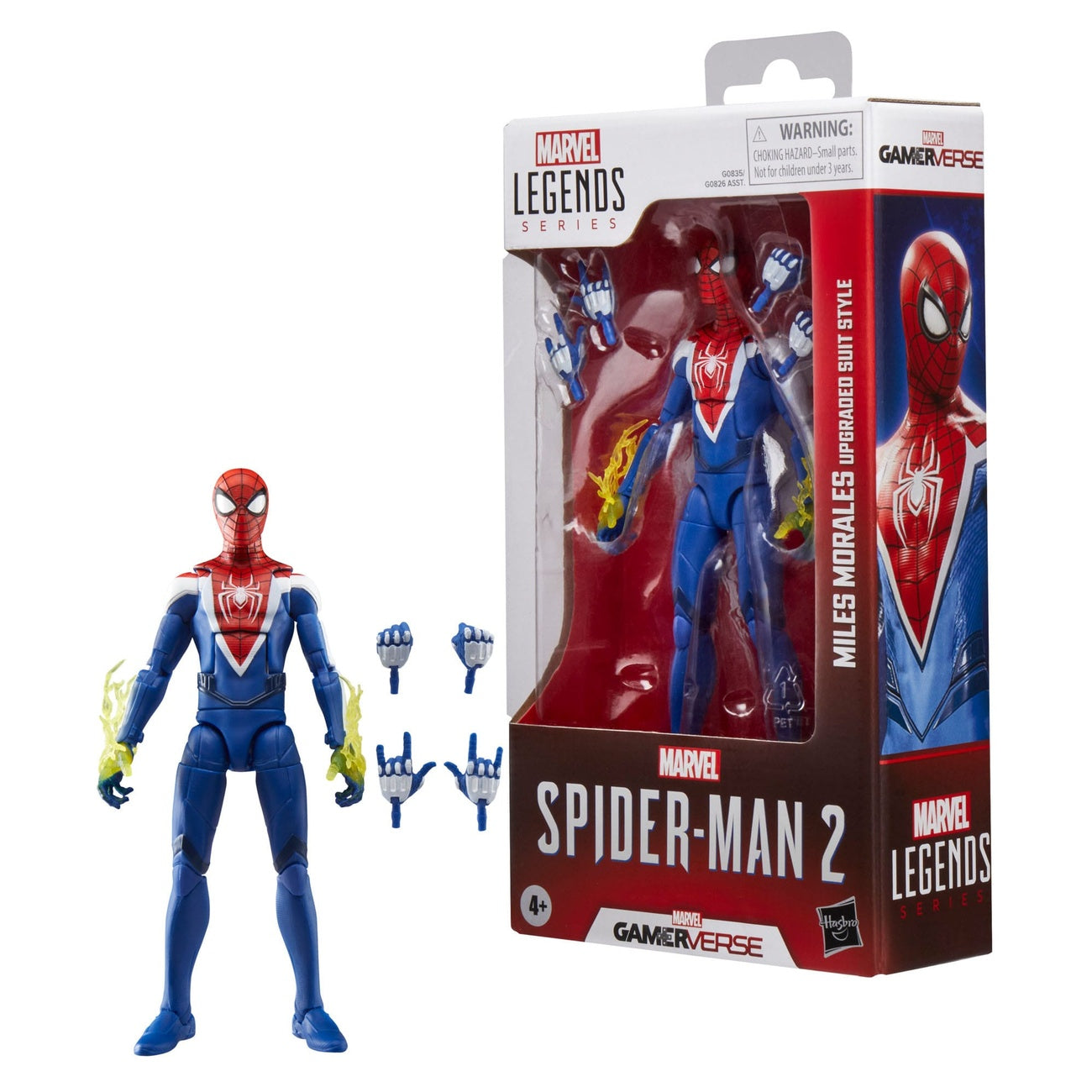 Produktbild Spider-Man 2 Marvel Legends Gamerverse Actionfigur Miles Morales (Upgraded Suit Style) 15 cm