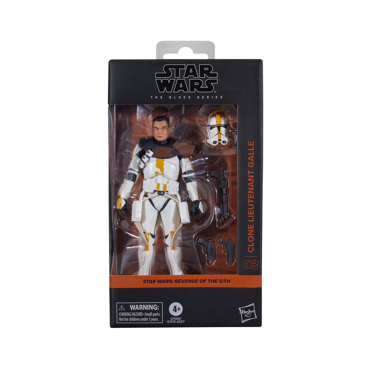 Product image Star Wars Episode III Black Series Action Figure Clone Lieutenant Galle 15 cm