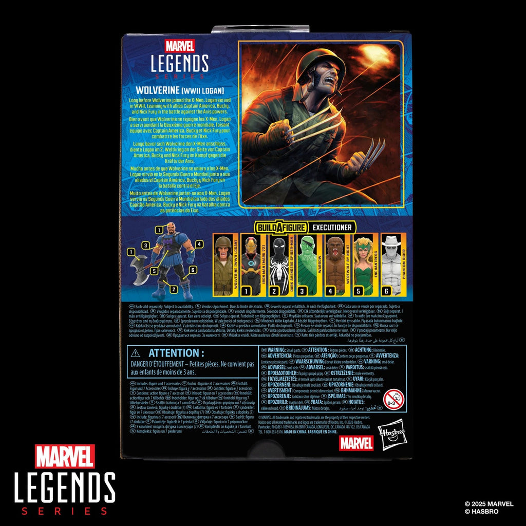 Produktbild Marvel Legends Actionfigur Wolverine (WWII Logan) 15 cm