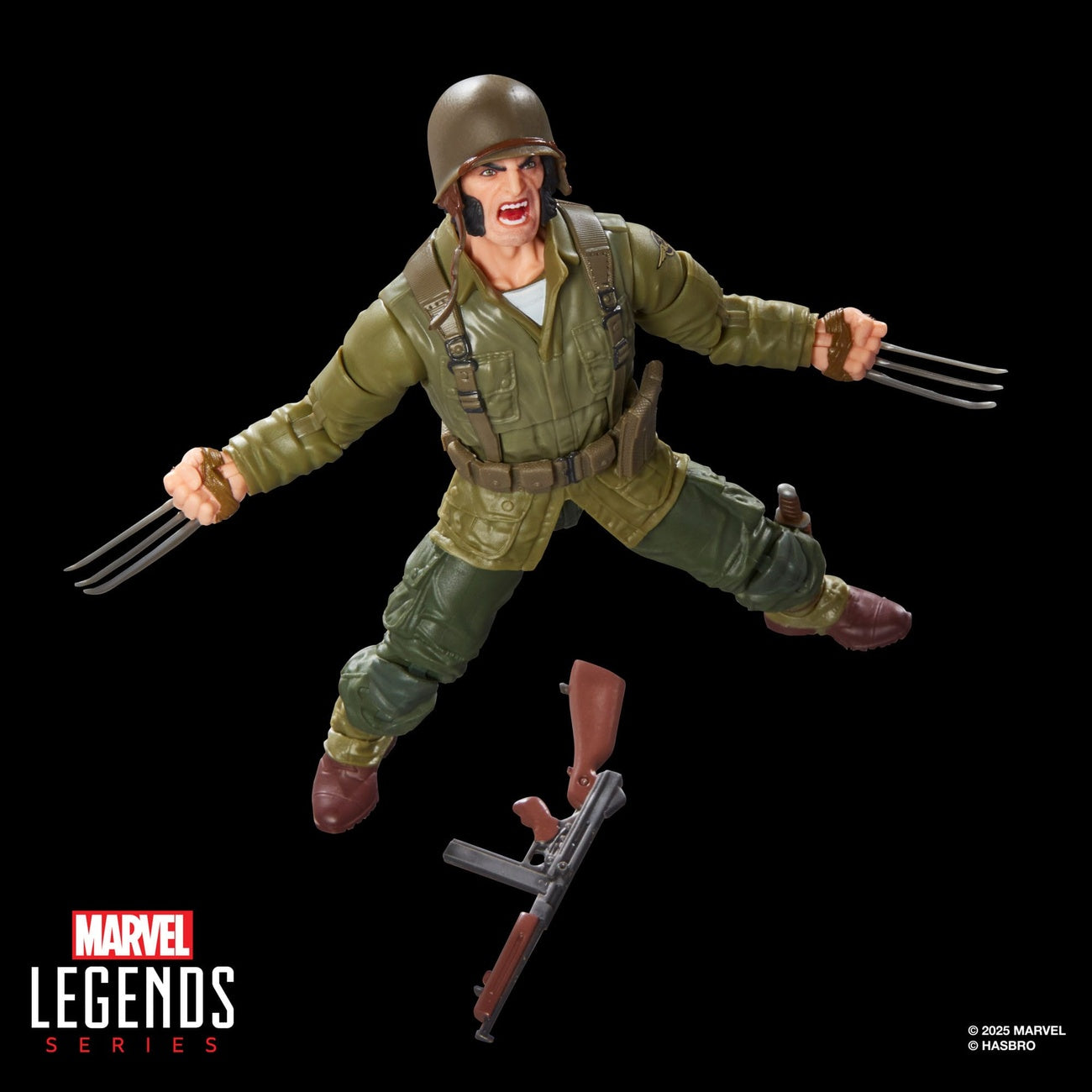 Produktbild Marvel Legends Actionfigur Wolverine (WWII Logan) 15 cm