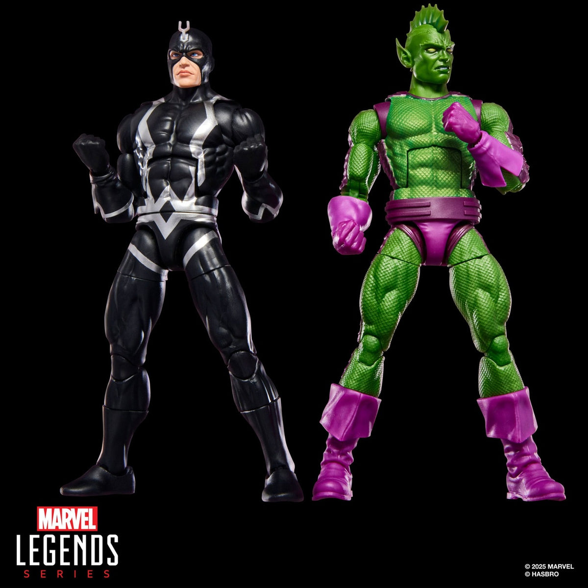Produktbild Inhumans Marvel Legends Actionfiguren 2er-Pack Black Bolt & Marvel's Triton 15 cm