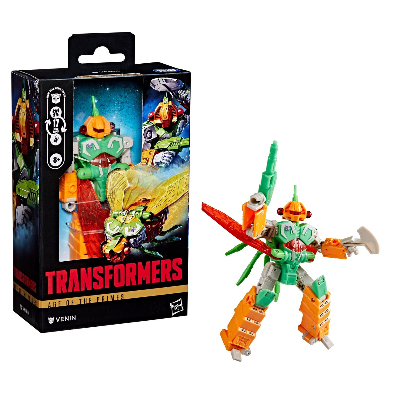 Produktbild Transformers Age of the Primes Deluxe Class Actionfigur Venin 14 cm