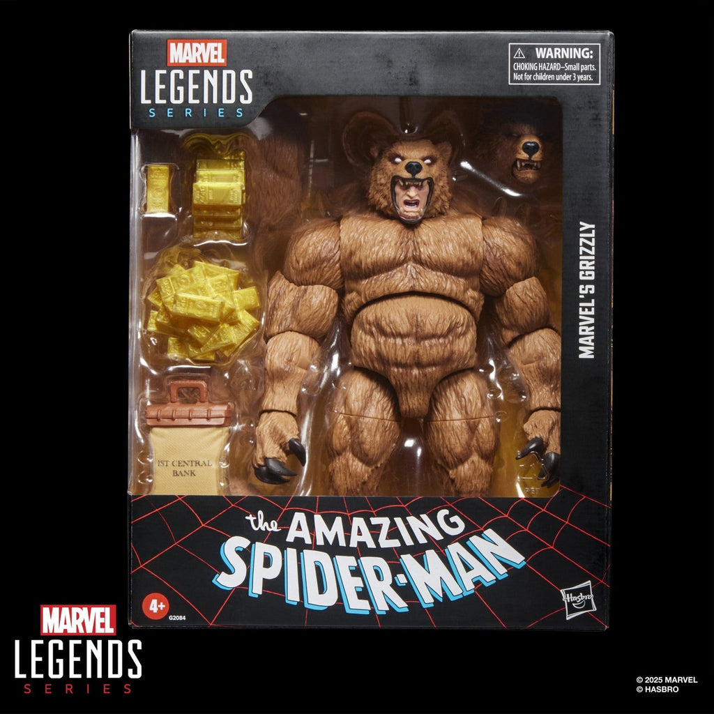 Produktbild The Amazing Spider-Man Marvel Legends Actionfigur Marvel's Grizzly 15 cm