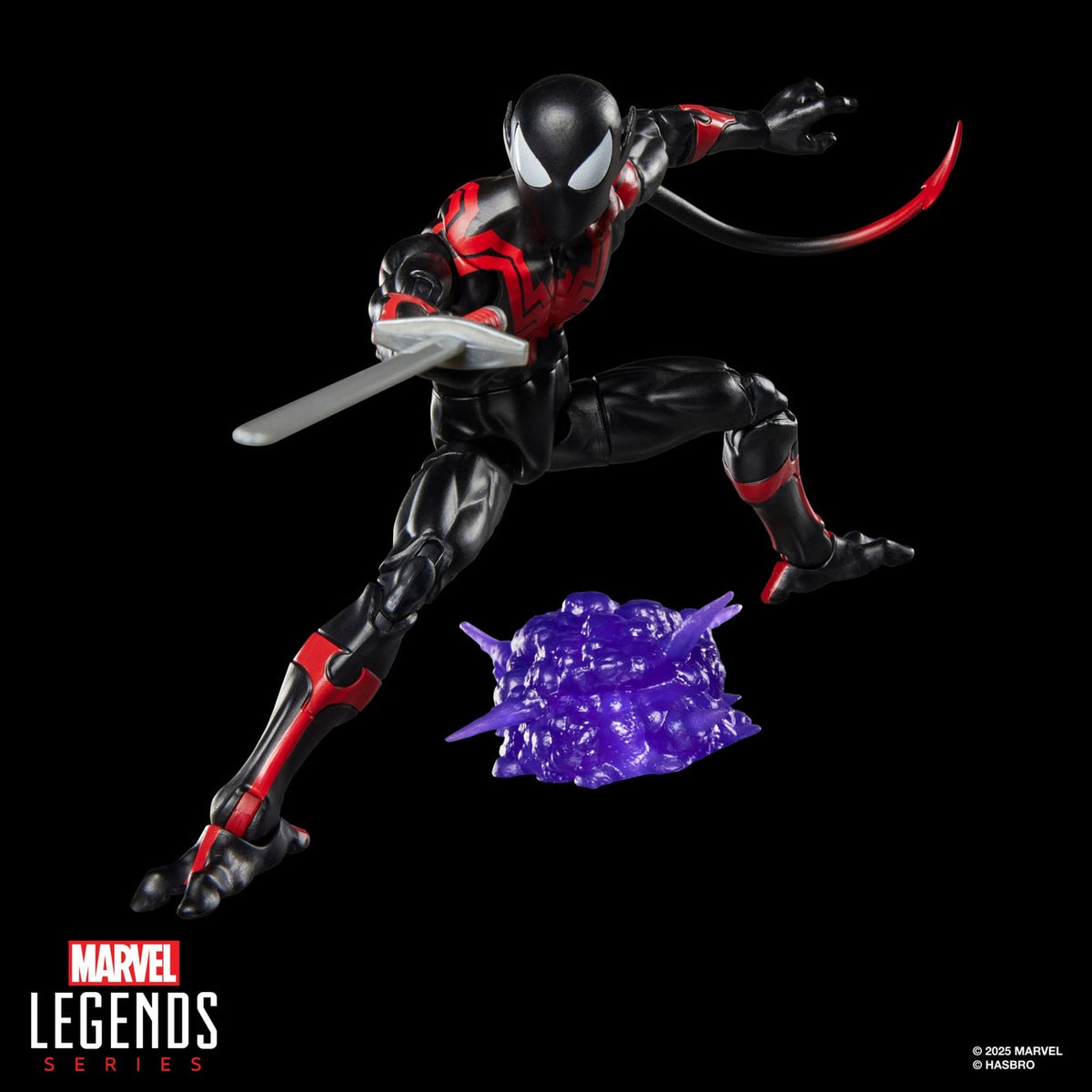 Produktbild Spider-Man Marvel Legends Retro Actionfigur Uncanny Spider-Man (Nightcrawler) 15 cm