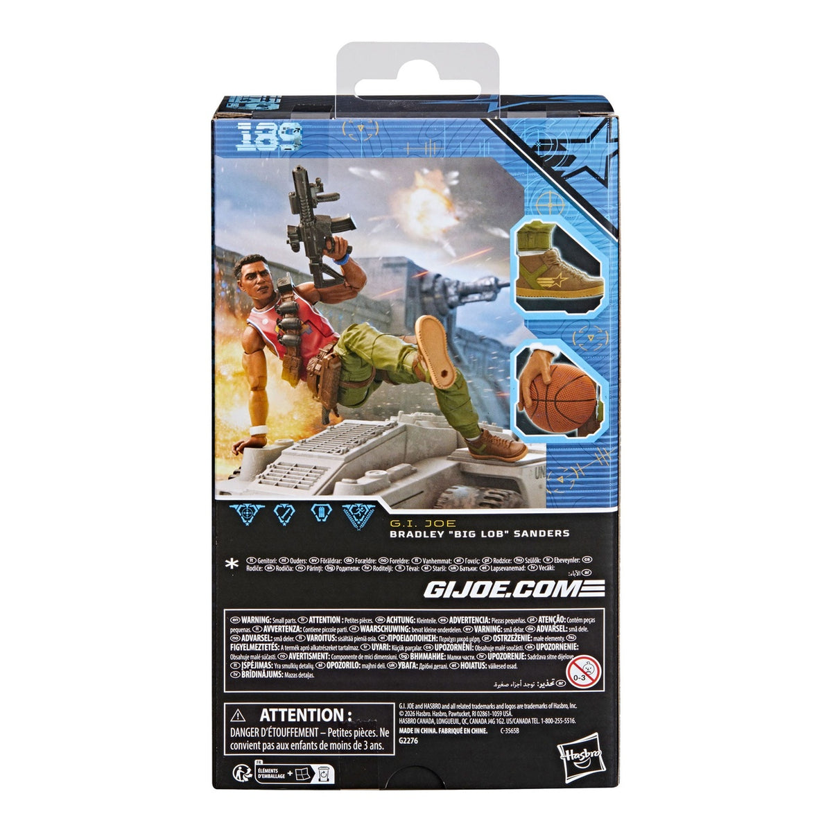 Produktbild G.I. Joe Classified Series Actionfigur Bradley "Big Lob" Sanders 15 cm