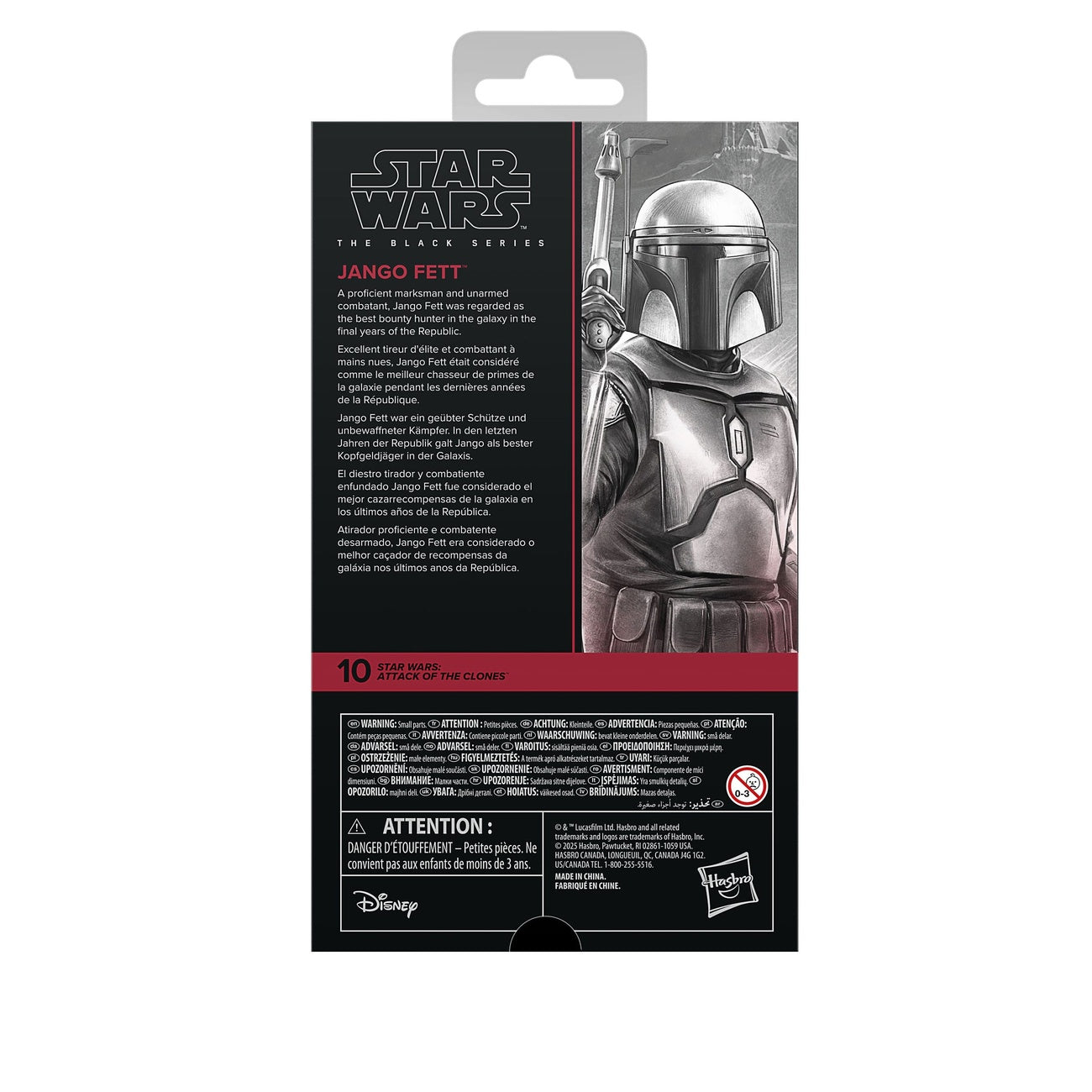 Produktbild Star Wars Episode II Black Series Actionfigur Jango Fett 15 cm