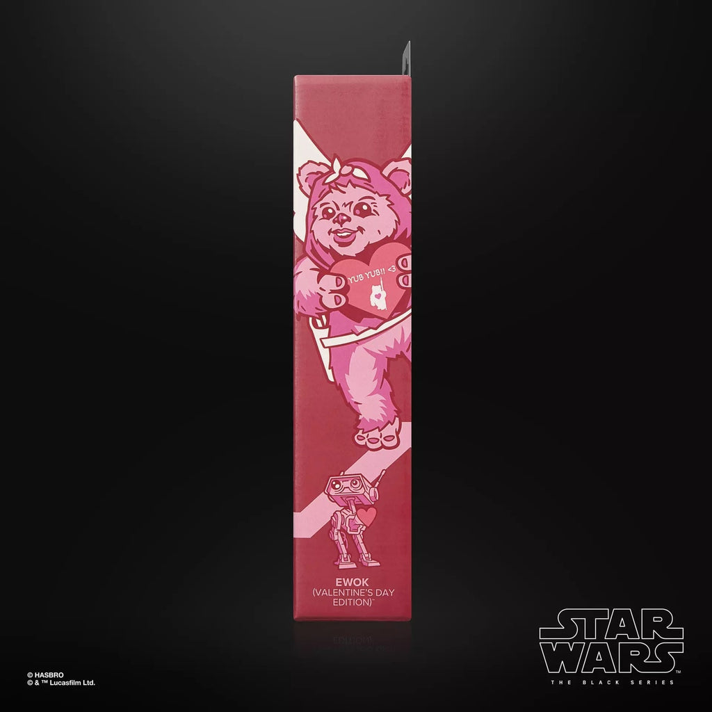 Produktbild Star Wars Black Series Actionfigur Ewok (Valentine’s Day Edition) 15 cm