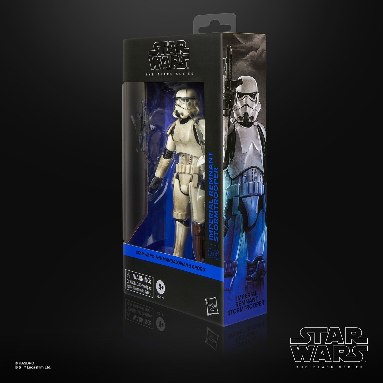 Produktbild Star Wars: The Mandalorian & Grogu Black Series Actionfigur Imperial Remnant Stormtrooper 15 cm