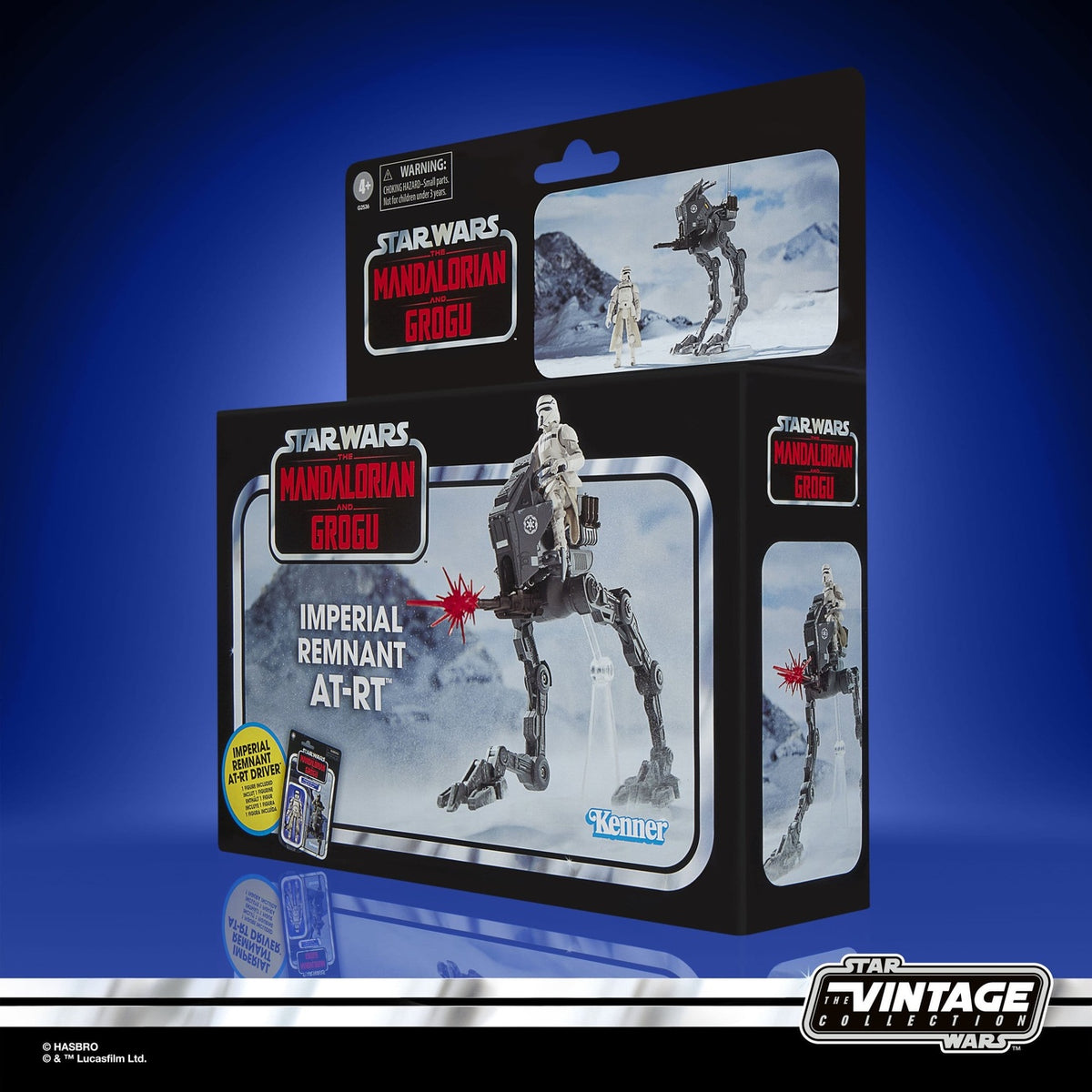 Produktbild Star Wars: The Mandalorian & Grogu Vintage Collection Fahrzeug Imperial Remnant AT-RT 10 cm