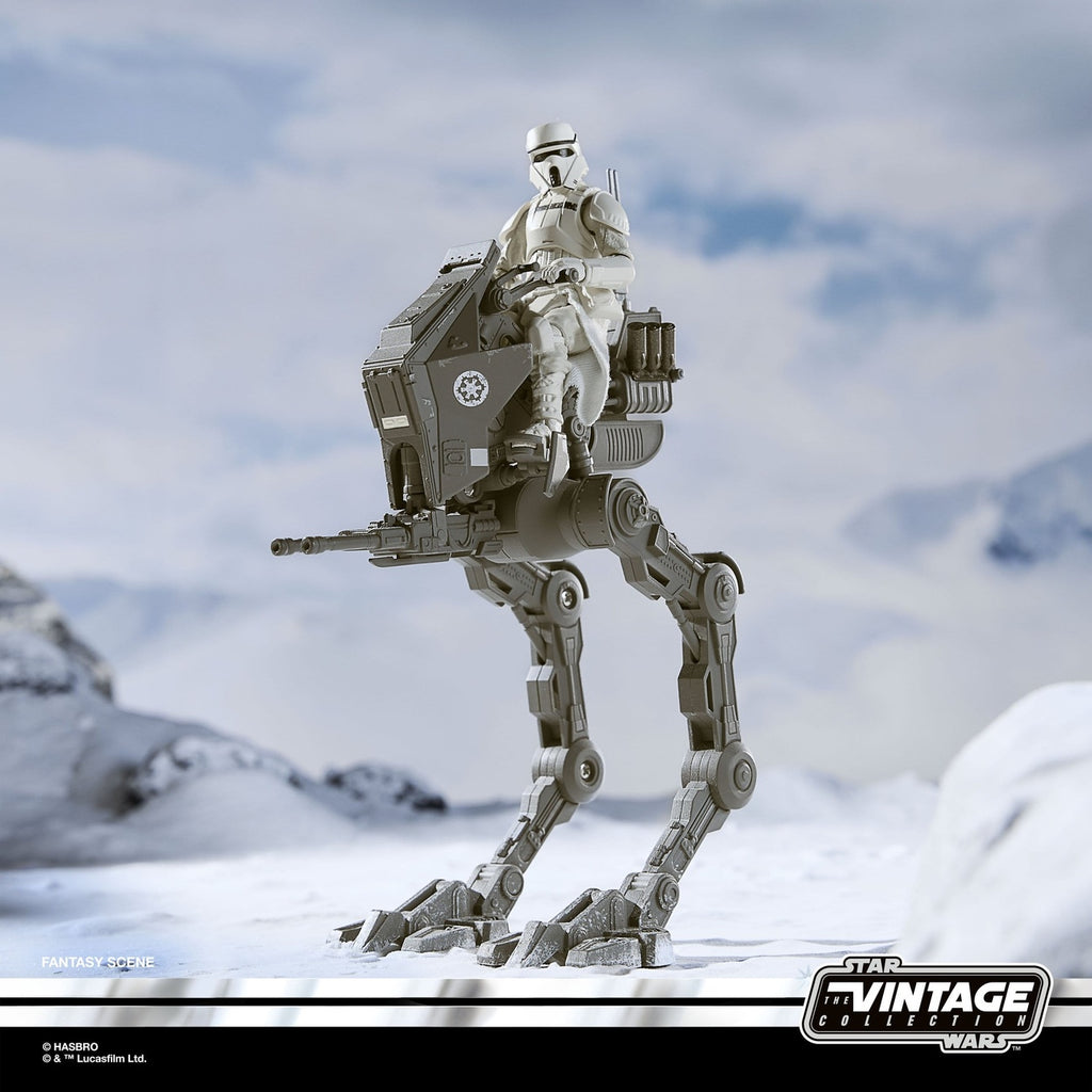 Produktbild Star Wars: The Mandalorian & Grogu Vintage Collection Fahrzeug Imperial Remnant AT-RT 10 cm