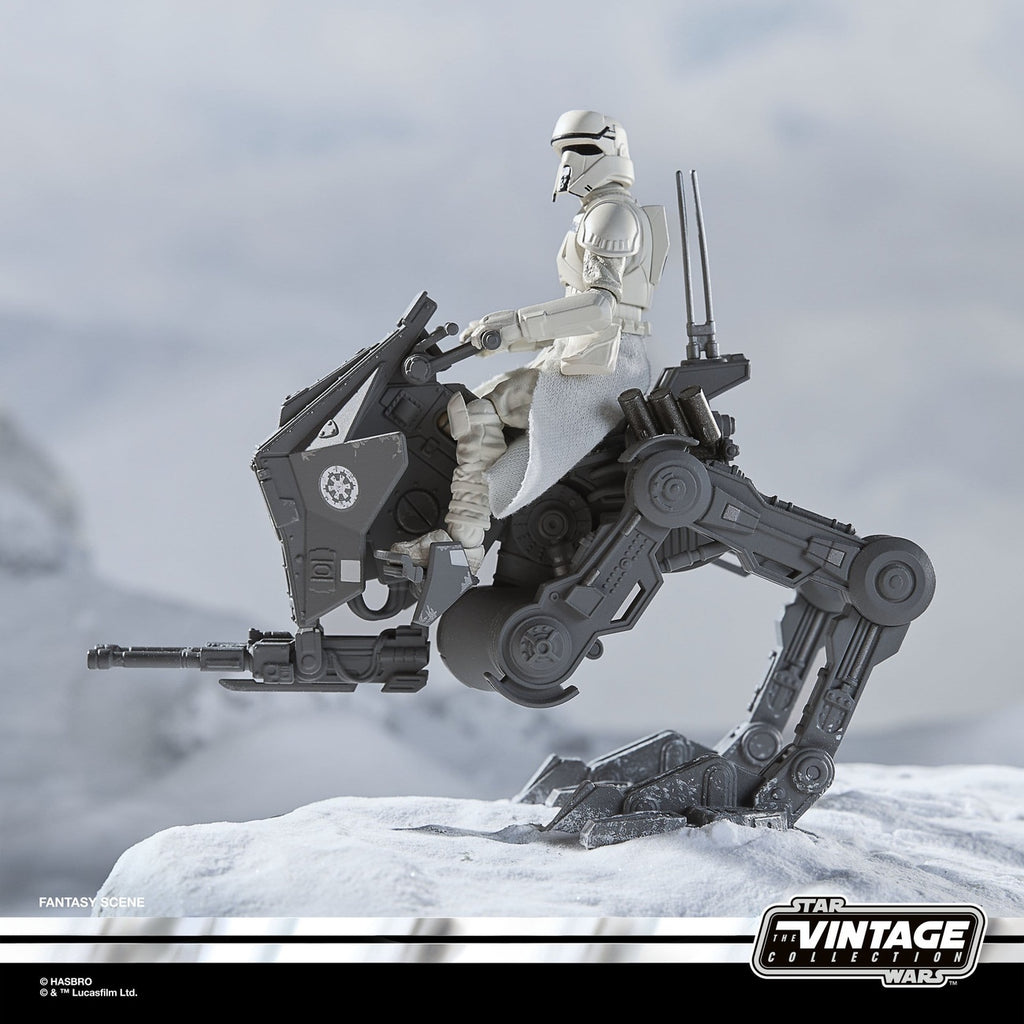 Produktbild Star Wars: The Mandalorian & Grogu Vintage Collection Fahrzeug Imperial Remnant AT-RT 10 cm