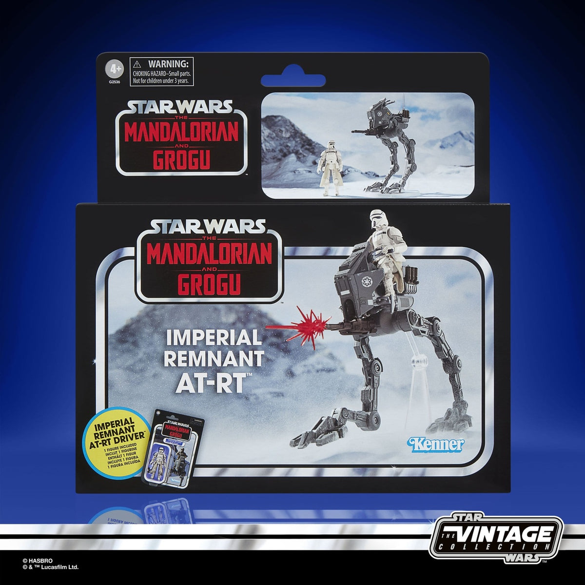 Produktbild Star Wars: The Mandalorian & Grogu Vintage Collection Fahrzeug Imperial Remnant AT-RT 10 cm