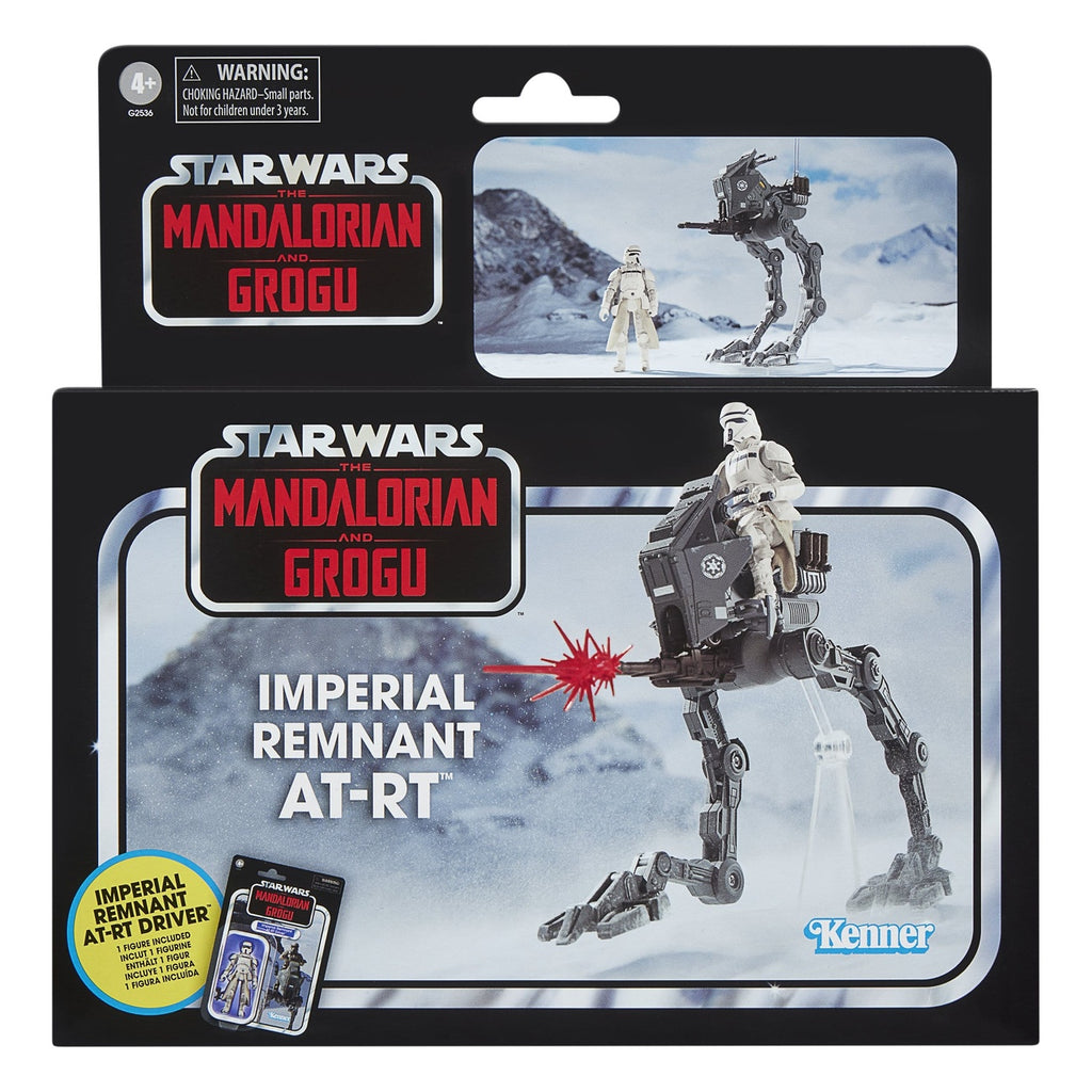 Produktbild Star Wars: The Mandalorian & Grogu Vintage Collection Fahrzeug Imperial Remnant AT-RT 10 cm