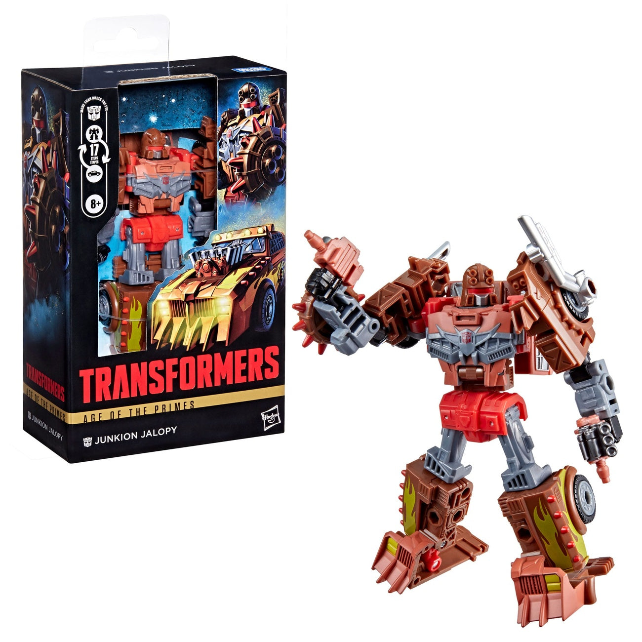Produktbild Transformers Age of the Primes Deluxe Class Actionfigur Junkion Jalopy 14 cm